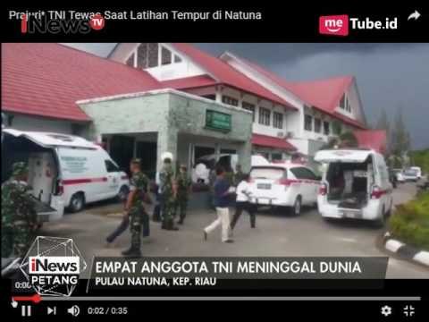 Senjata Api Rusak Saat Latihan Perang Menyebabkan Anggota TNI Tewas - iNews Petang 17/05