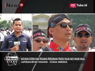 Kondisi Terkini Demo Ratusan Dosen & Pegawai Perguruan Tinggi - iNews Siang 18/05