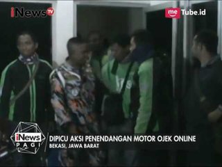 Dipicu Penendangan Motor, Ratusan Pengemudi Ojek Online Hajar Pelaku - iNews Pagi 18/05