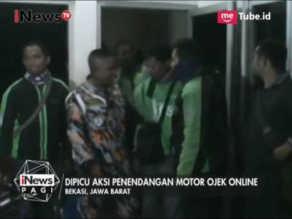 Dipicu Penendangan Motor, Ratusan Pengemudi Ojek Online Hajar Pelaku - iNews Pagi 18/05