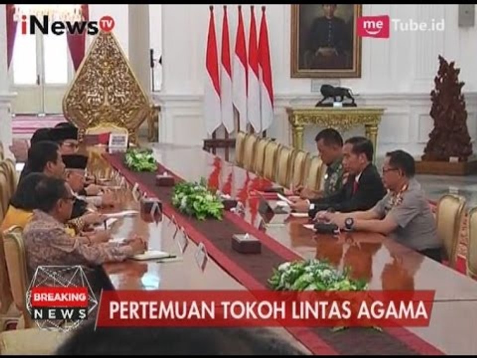 Joko widodo Bertemu Tokoh Lintas Agama, Bersepakat Kuatkan Persaudaraan - Breaking News 16/05