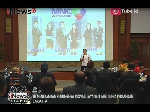 HT Menilai Pentingnya Dunia Perbankan Saat Sharing Session Bersama Pemimpin BRI - iNews Siang 18/05
