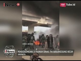 [Ricuh] Pengosongan Rumah Dinas TNI Dihalangi Warga - iNews Petang 18/05