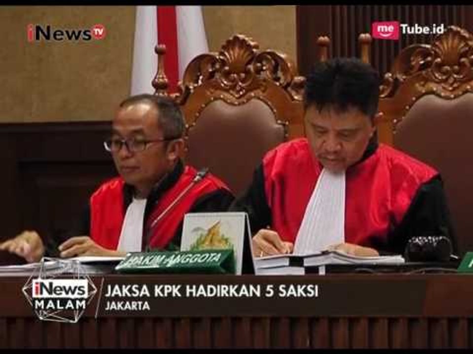 Sidang ke-16 Kasus E-KTP Hadirkan 2 Saksi yang Diketahui Adik Gamawan Fauzi - iNews Malam 18/05
