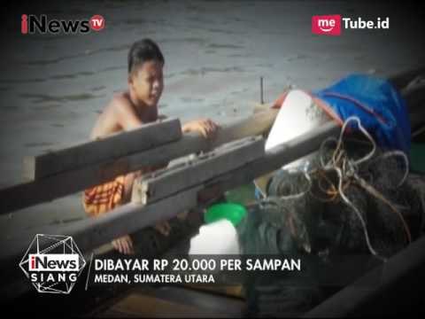 [Miris] Demi Bantu Orang Tua, Anak Ini Bekerja Mencuci Sampan Sebelum Sekolah - iNews Siang 17/05