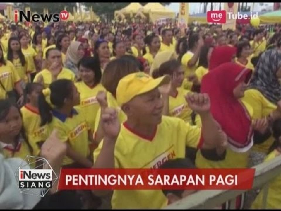 Warga Manado Antusias Ikuti Kampanye Sarapan Sehat Sebelum jam 9 Pagi - iNews Siang 17/05