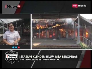 Live Telewicara : Eva Chairunisa, Dampak Kebakaran Stasiun Klender - iNews Siang 19/05