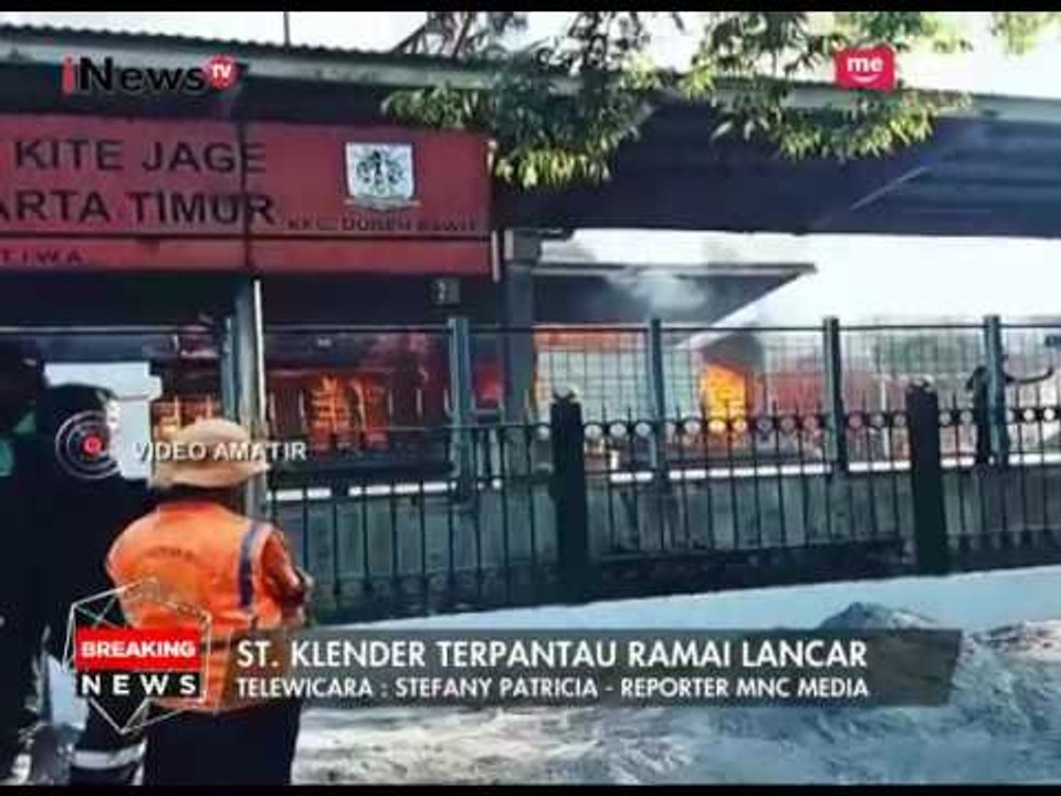 Live By Phone : Situasi Terkini Lalu Lintas di Sekitar Stasiun Klender - Breaking News 19/05