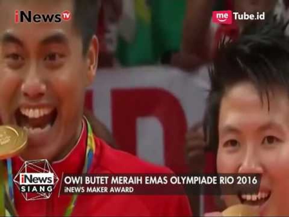 Nominasi iNews Maker 2017, Owi & Butet Peraih Medali Emas Olympiade Rio 2016 - iNews Siang 20/05