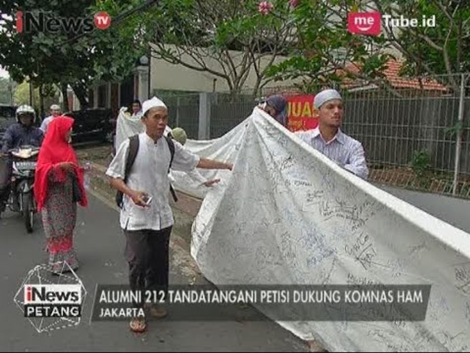 Alumni Aksi 212 Datangi Komnas Ham untuk Beri Dukungan Atas Kriminalisasi Ulama - iNews Petang 19/05