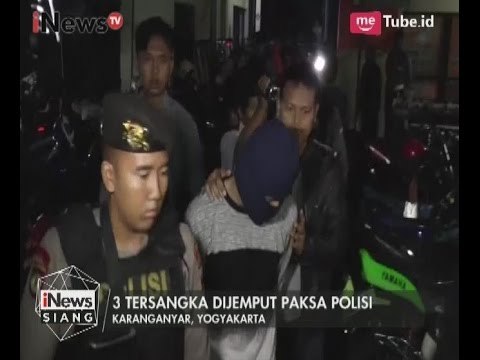 3 Tersangka Pelaku Kekerasan Mahasiswa Dijemput Paksa Polisi - iNews Siang 22/05