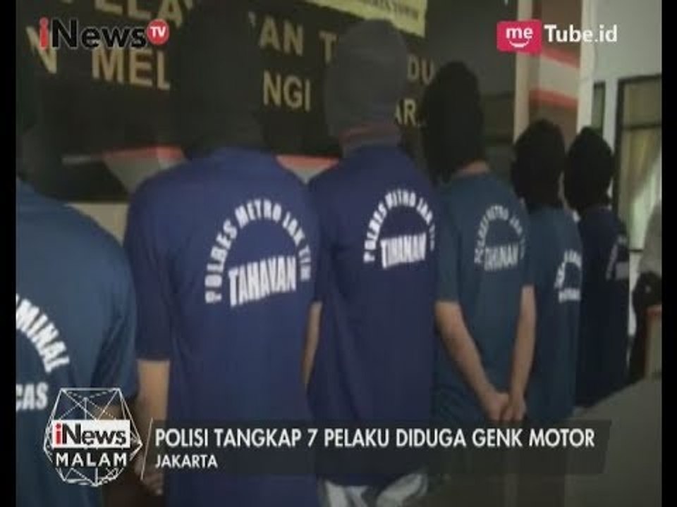 7 Pelaku Genk Motor Jatiwaringin yang Menewaskan 1 Orang Ditangkap Polisi - News Malam 23/05