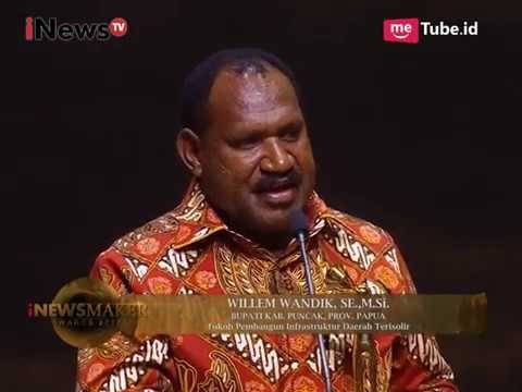 Penghargaan Apresiasi Tokoh Pembangunan Infrastruktur Daerah Terisolir - iNews Maker 2017 22/05