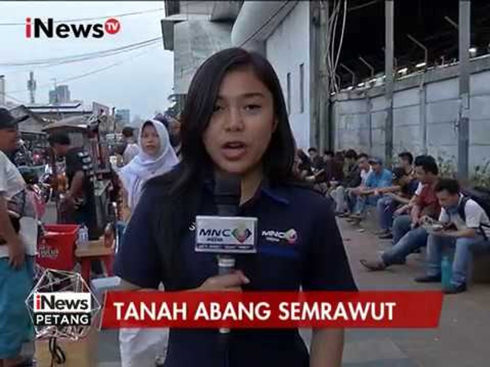 Satpol PP Tak Bertugas, PKL Kembali Berdagang Dikawasan Jalan Pasar Tanah Abang - iNews Petang 23/05