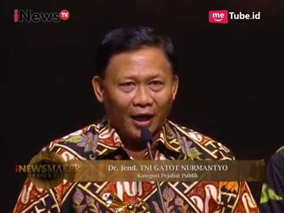 Pemenang Kategori Pejabat Publik iNews Maker Award 2017 - iNews Maker 2017 22/05