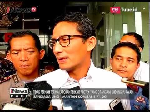 Sandiaga Uno Penuhi Panggilan KPK Terkait Kasus Proyek Pembangunan - iNews Pagi 24/05