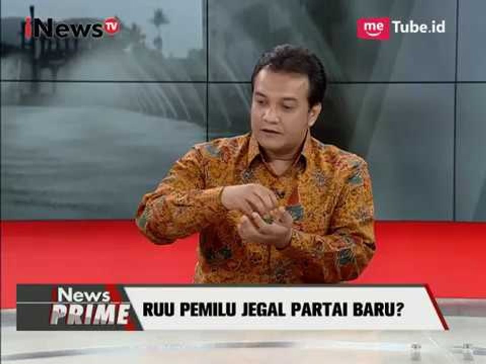 RUU Pemilu Jegal Partai Baru ? Part 02 - iNews Prime 22/05