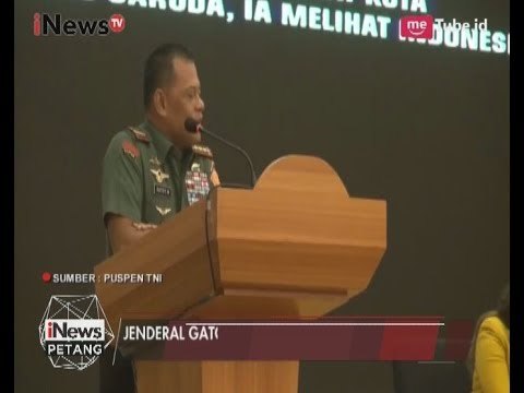 Baca Puisi di Rapimnas Golkar, Gatot Nurmantiyo Disebut Masuk Bursa Capres 2019 - iNews Petang 24/05
