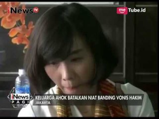 Keluarga Ahok Mencabut Permohonan Banding Vonis Hakim - iNews Pagi 23/05