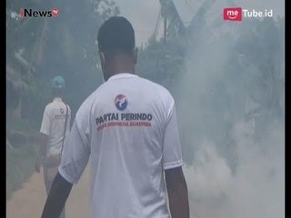 Berantas DBD, Perindo DPW Sumsel Gelar Fogging Gratis di Palembang - iNews Malam 25/05