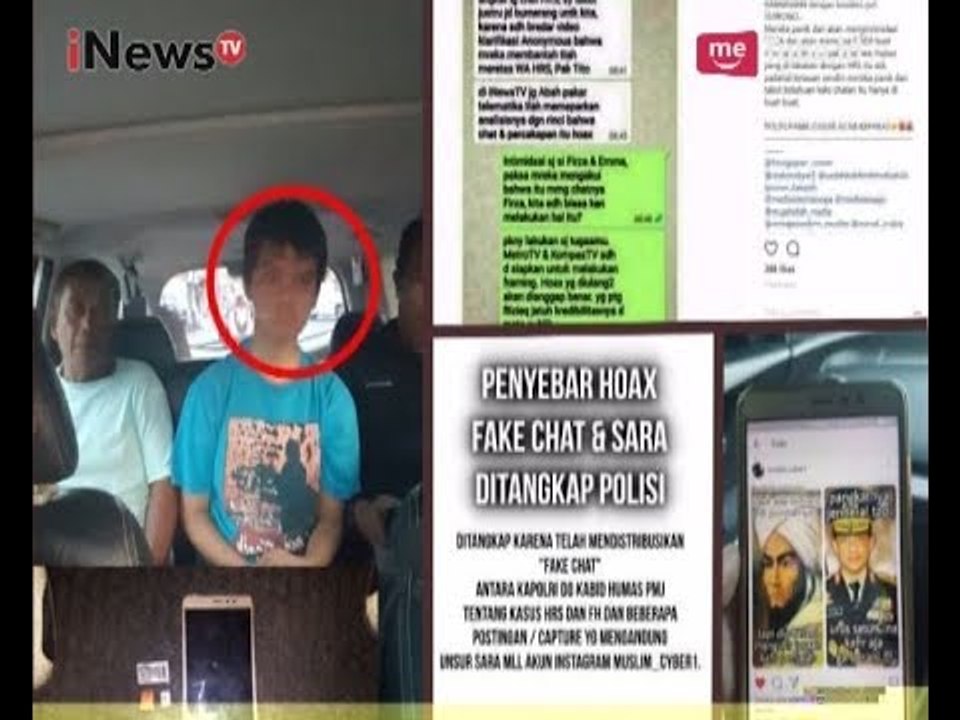 Pria Penyebar Ujaran Kebencian & Pembuat Percakapan Palsu Kapolri Ditangkap - News Malam 28/05