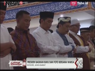 Presiden RI Laksanakan Shalat Tarawih di Masjid Andalusia Sentul City - iNews Pagi 29/05