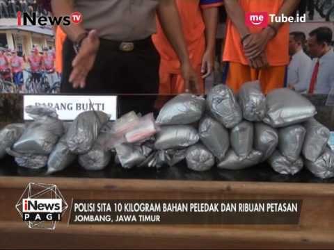 Simpan Puluhan Kg Bahan Peledak, 2 IRT & Seorang Pria Ditangkap Polisi - iNews Pagi 28/05