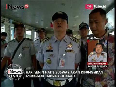 Dishub Akan Pastikan Halte Busway Kp Melayu Steril - iNews Siang 27/05