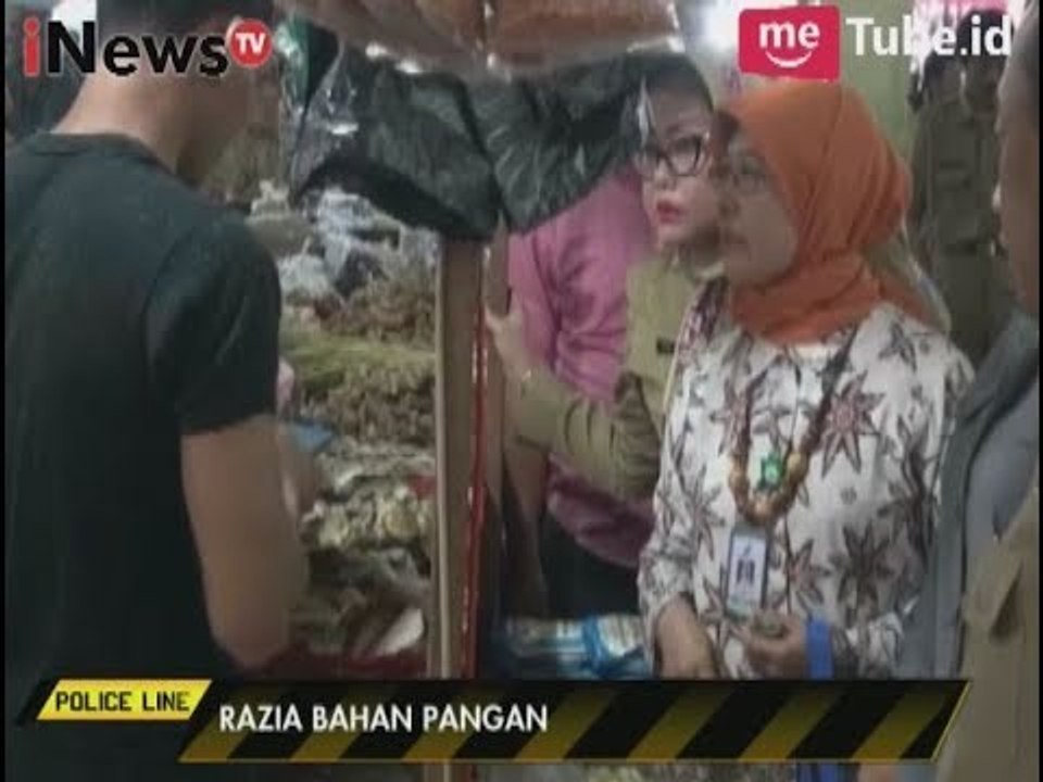 Petugas Balai POM Lakukan Razia di Pasar Tradisional - Police Line 30/05