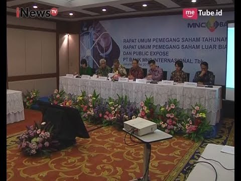MNC Bank Gelar RUPS Untuk Memberi Penilaian & Pengambilan Keputusan - iNews Malam 31/05