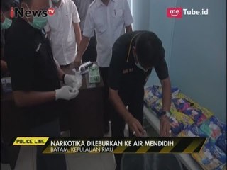 BNNP Kep. Riau Musnahkan 24 Kg dan Ratusan Butir Pil Ekstasi - Police Line 01/06