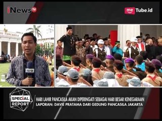 Video herunterladen: Pertama Kalinya Upacara Hari Pancasila Dalam Pemerintahan Indonesia - Special Report 01/06