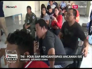 TNI-Polri & Pemkot Sulut Periksa Kesiapan Personil Keamanan Perbatasan Indonesia - iNews Malam 01/06