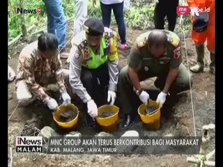 MNC Group & Lotte Mart Bekerjasama Lakukan Rehabilitasi Jembatan di Kab. Malang - iNews Malam 01/06