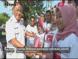 Tải video: Partai Perindo Memberikan Bantuan Gerobak Gratis Kepada Pelaku Usaha Mikro - iNews Petang 01/06