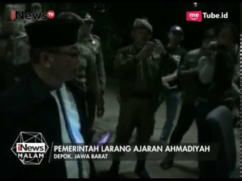 Polisi & Satpol PP Menyegel Ulang Kantor Ahmadiyah Depok Pasca Segel Dirusak - iNews Malam 04/06
