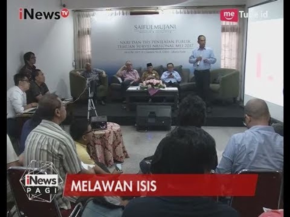 Hasil Survei SMRC, Masyarakat Indonesia Menolak Keberadaan ISIS & HTI - iNews Pagi 05/06