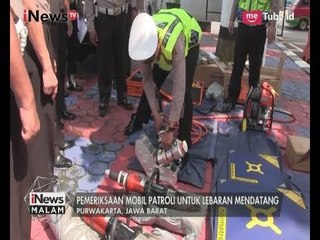 Jelang Pengamanan Arus Mudik, Polres Purwakarta Periksa Mesin Kendaraan - iNews Malam 05/06