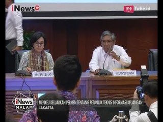 Menkeu Keluarkan Permen Tentang Petunjuk Teknis Informasi Keuangan - iNews Malam 05/06