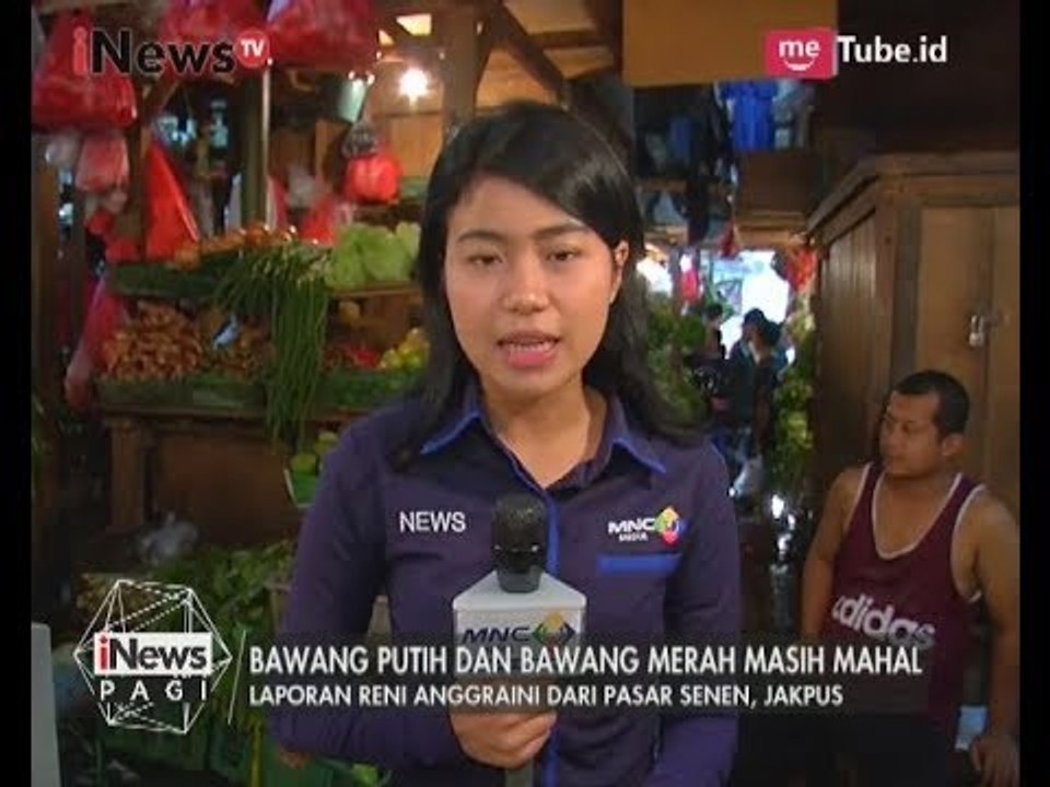 Laporan Harga Bahan Pokok di Pasar Senen Jakarta Pusat - iNews Pagi 04/06