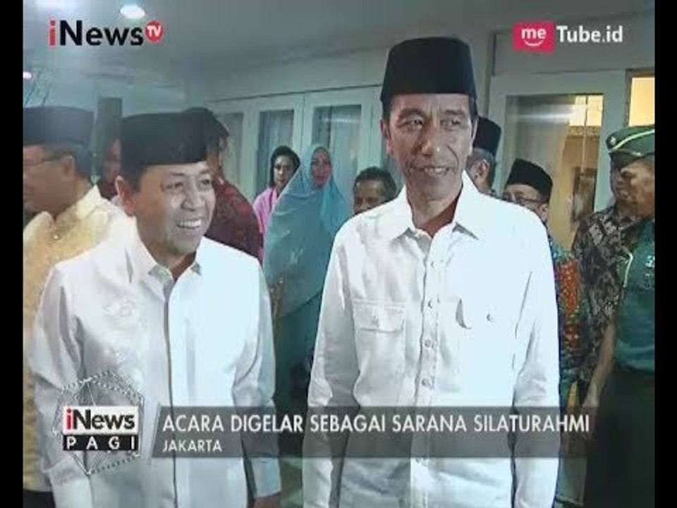 Presiden & Sejumlah Tokoh Negara Hadiri Buka Bersama yang Digelar Setya Novanto - iNews Pagi 06/06
