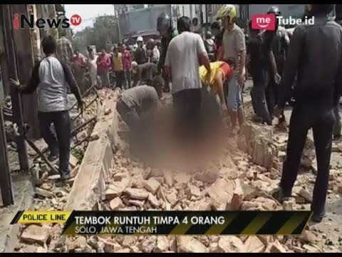 Video Amatir, 2 Kuli Tewas Tertimpa Tembok - Police Line 07/06