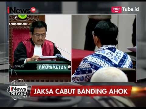 JPU Cabut Banding, Ahok Resmi Jadi Napi Kasus Penodaan Agama - iNews Petang 08/06