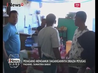 Dilarang Berdagang Saat Ramdhan, Razia Warung Makan di Padang Ricuh - iNews Siang 08/06