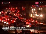 Pantauan Terkini Gerbang Tol Cikampek yang Terlihat Padat Arus Balik - iNews Malam 29/06