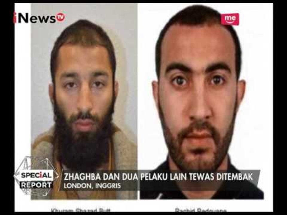 Polisi London Tunjukan Foto Pelaku Teror London Bridge Warga Keturunan Maroko - Special Report 07/06