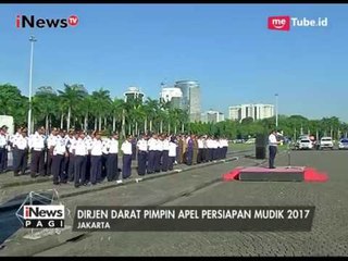Jelang Arus Mudik, Kemenhub Gelar Apel di Monas, Jakarta - iNews Pagi 09/06