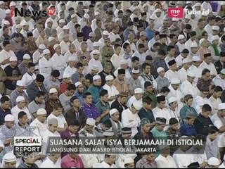 Suasana Langsung Shalat Isya di Masjid Istiqlal - Special Report 09/06