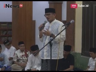 Sandiaga Uno Berjanji Bekerjasama dengan Pesantren agar Lahirkan Calon Pengusaha - iNews Pagi 11/06