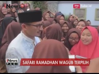 Sandiaga Uno Lakukan Safari Ramadhan di Sejumlah Pondok pesantren Jawa Timur - iNews Pagi 11/06